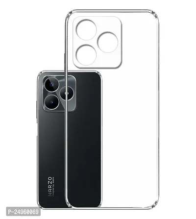 Stylish Silicon Back Cover Compatible For Realme C53 / Narzo N53