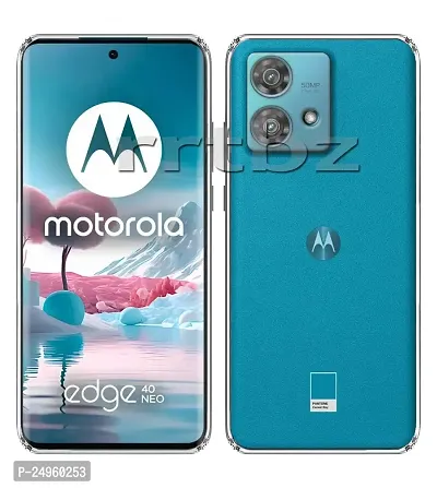 Stylish Silicon Back Cover Compatible For Motorola Edge 40 Neo-thumb2