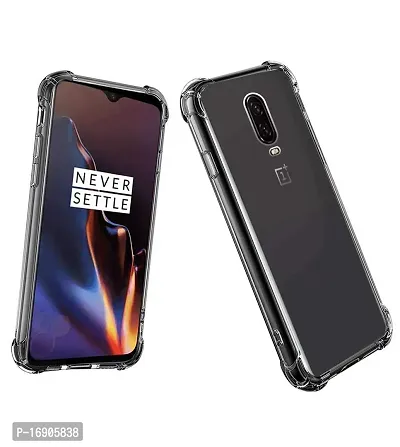 RRTBZ Silicon Transparent TPU Case Cover Compatible for OnePlus 7-thumb3