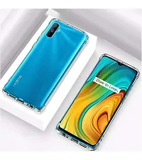 RRTBZ Transparent Soft Silicone TPU Flexible Back Cover Compatible for Realme C3-thumb1