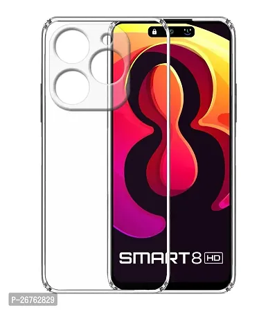 Classic Soft TPU Back Cover Compatible For Infinix Smart 8 Hd-thumb0