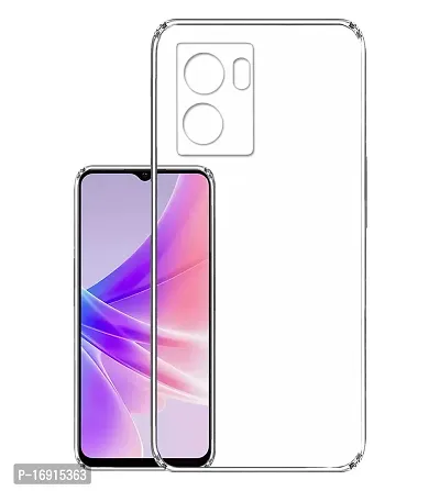 RRTBZ Soft Silicone Flexible Back Cover Compatible for OnePlus Nord N20 SE/Oppo K10 5G/Oppo A77/Oppo A57 5G (Transparent TPU)