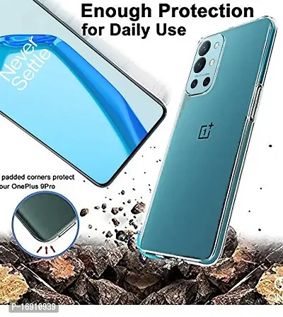 RRTBZ Silicon Transparent TPU Case Cover Compatible for OnePlus 9R / 1+9 R-thumb5