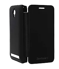 RRTBZ Flip Cover Case Compatible for Asus Zenfone C -Black-thumb1