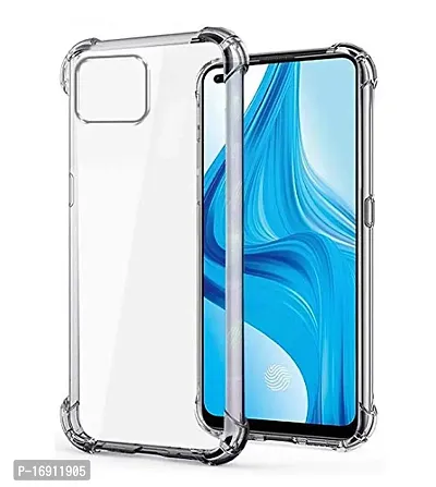 RRTBZ Soft TPU Transparent All Sides Protection Back Case Cover Compatible for Oppo F17 Pro-thumb3