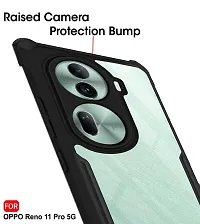 Eagle Back Case Cover PC,TPU Compatible for Oppo Reno 11 Pro 5G 5G -Black-thumb3