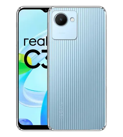 RRTBZ Soft TPU Transparent Back Case Cover Compatible for Realme C30