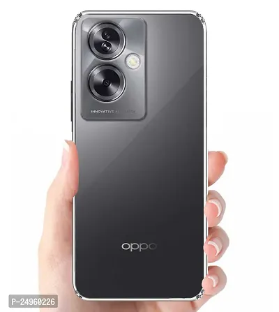 Stylish Silicon Back Cover Compatible For Oppo A79 5G-thumb3