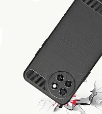 Classic Soft Armor Back Case Compatible For Itel S23 , Black-thumb3