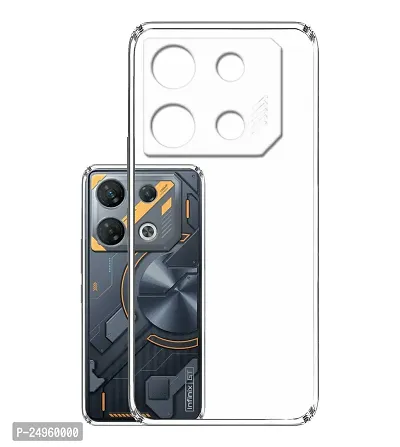 Stylish Silicon Back Cover Compatible For Infinix Gt 10 Pro