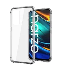 RRTBZ Transparent Soft Silicone TPU Flexible Back Cover Compatible for Realme Narzo 20 Pro/Realme 7-thumb3