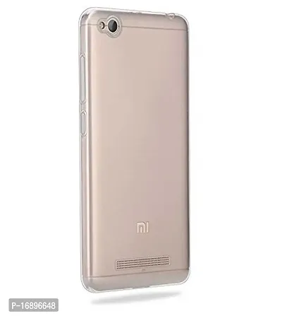 RRTBZ Transparent TPU Back Case Cover for Xiaomi Redmi 4A