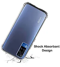 RRTBZ Transparent Soft Silicone TPU Flexible Back Cover Compatible for Vivo Y31 / Vivo Y51 2020-thumb3