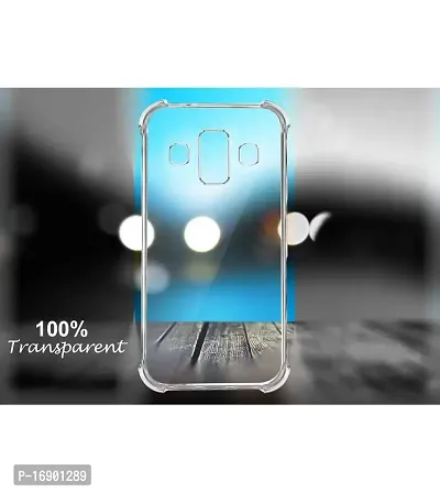 RRTBZ Transparent Case Cover Compatible for Samsung Galaxy J7 Duo with Earphone-thumb2