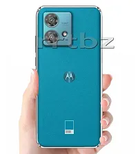 Stylish Silicon Back Cover Compatible For Motorola Edge 40 Neo-thumb2