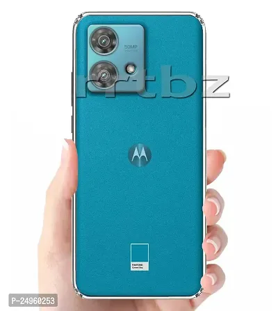 Stylish Silicon Back Cover Compatible For Motorola Edge 40 Neo-thumb3