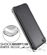 RRTBZ Soft Silicone Flexible Side Transparent Back Cover Compatible for Xiaomi Redmi Go-thumb1