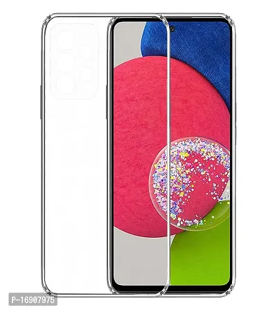 RRTBZ Transparent Soft Silicone TPU Back Cover Compatible for Samsung Galaxy A52s 5G