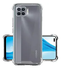 RRTBZ Transparent Soft Silicone TPU Flexible Back Cover Compatible for Oppo F17 Pro-thumb3