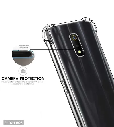 RRTBZ Back Cover Case Compatible for Realme X Case Cover [Protective + Anti Shockproof CASE] Back Cover Case -Realme X Transparent Case-thumb4