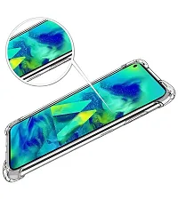 RRTBZ Soft Silicone Flexible Side Transparent Back Cover Compatible for Samsung Galaxy M40 / A60-thumb1