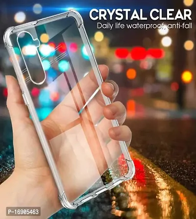 RRTBZ Transparent Soft Silicone TPU Back Cover Compatible for Realme 6 Pro-thumb3