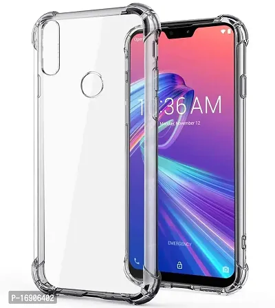 RRTBZ Soft Transparent TPU Case Cover Compatible for Asus Zenfone Max Pro M2