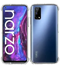 RRTBZ Soft Flexible Silicone Transparent Back Cover Compatible for Realme Narzo 30 Pro 5G-thumb2