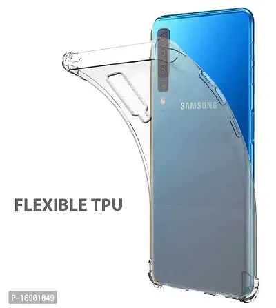 RRTBZ Soft Transparent TPU Case Cover Compatible for Samsung Galaxy A9 (2018)-thumb3