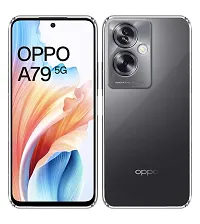 Stylish Silicon Back Cover Compatible For Oppo A79 5G-thumb1