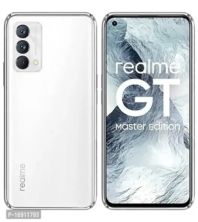 RRTBZ Transparent Soft Silicone TPU Flexible Back Cover Compatible for Realme GT Master-thumb2