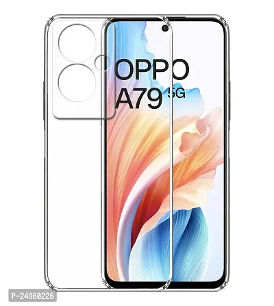 Stylish Silicon Back Cover Compatible For Oppo A79 5G