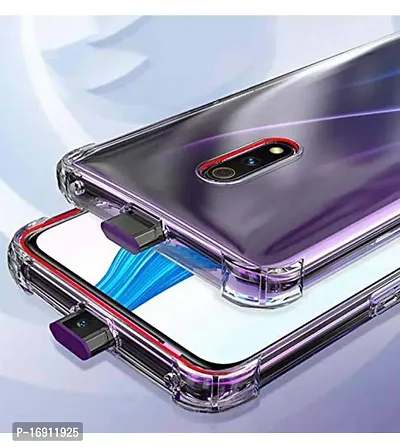 RRTBZ Back Cover Case Compatible for Realme X Case Cover [Protective + Anti Shockproof CASE] Back Cover Case -Realme X Transparent Case-thumb3