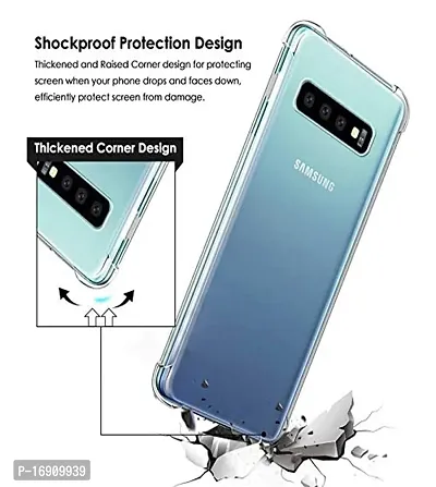 RRTBZ Transparent TPU Case Cover Compatible for Samsung Galaxy S10 Lite-thumb4