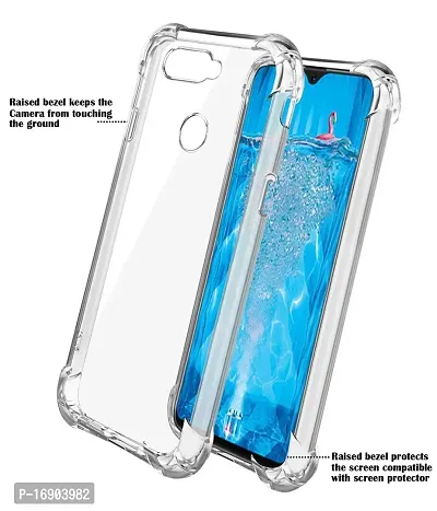 RRTBZ Transparent TPU Case Cover Compatible for Oppo A7-thumb3