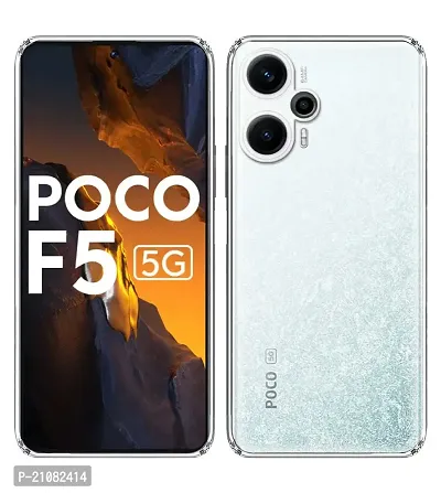 RRTBZ Soft TPU Back Cover Compatible for Poco F5 5G-thumb2