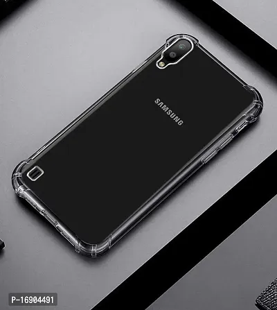 RRTBZ Soft Flexible Silicone Transparent Back Cover Compatible for Samsung Galaxy M11 / A11-thumb4