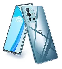 RRTBZ Silicon Transparent TPU Case Cover Compatible for OnePlus 9R / 1+9 R-thumb1