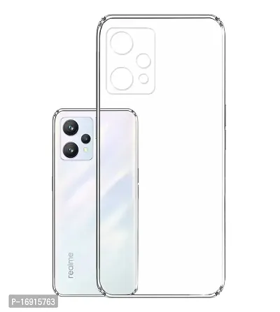 RRTBZ Transparent Soft Silicone TPU Back Cover Compatible for Realme 9