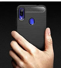 RRTBZ Carbon Fibre Slim TPU Flexible Back Case Cover Compatible for Xiaomi Redmi Note 5 Pro-thumb4