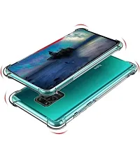 RRTBZ Soft Flexible Silicone Transparent Back Cover Compatible for Xiaomi Redmi Note 9 Pro/Redmi Note 9 Pro Max-thumb1