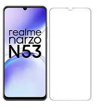 RRTBZ Impossible Flexible Fiber Screen Protector Guard Compatible for Realme Narzo N53 (Screen Guard)-thumb2