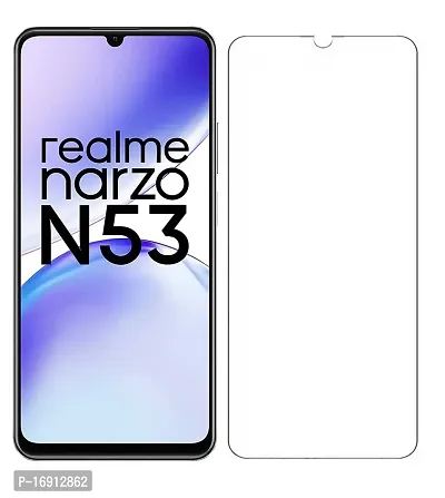 RRTBZ Impossible Flexible Fiber Screen Protector Guard Compatible for Realme Narzo N53 (Screen Guard)-thumb3