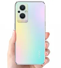 RRTBZ Transparent Soft Silicone TPU Flexible Back Cover Compatible for Oppo F21 Pro 5G with Earphone-thumb2