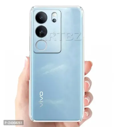 Stylish Silicon Back Cover Compatible For Vivo V29 5G-thumb3