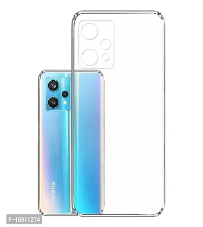 RRTBZ Transparent Soft Silicone TPU Back Cover Compatible for Realme 9 Pro+ / Realme 9 Pro Plus-thumb0