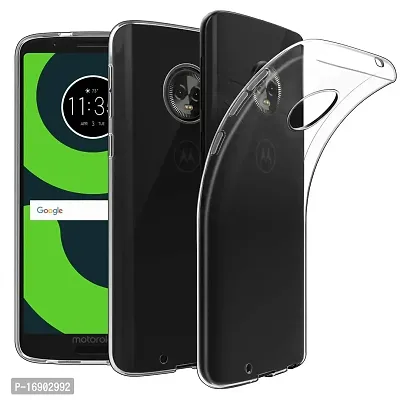 RRTBZ Transparent TPU Case Cover Compatible for Motorola Moto G6