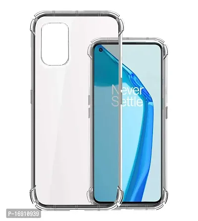 RRTBZ Silicon Transparent TPU Case Cover Compatible for OnePlus 9R / 1+9 R-thumb0