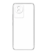 RRTBZ Transparent Soft Silicone TPU Back Cover Compatible for Vivo Y02-thumb3