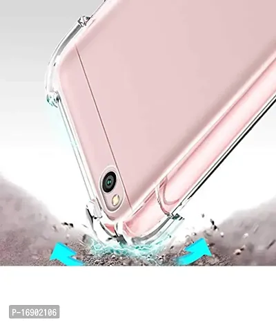 RRTBZ Silicone TPU Transparent TPU Case Cover Compatible for Xiaomi Redmi 6A-thumb2